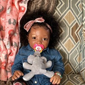 Reborn doll baby ready for adoption